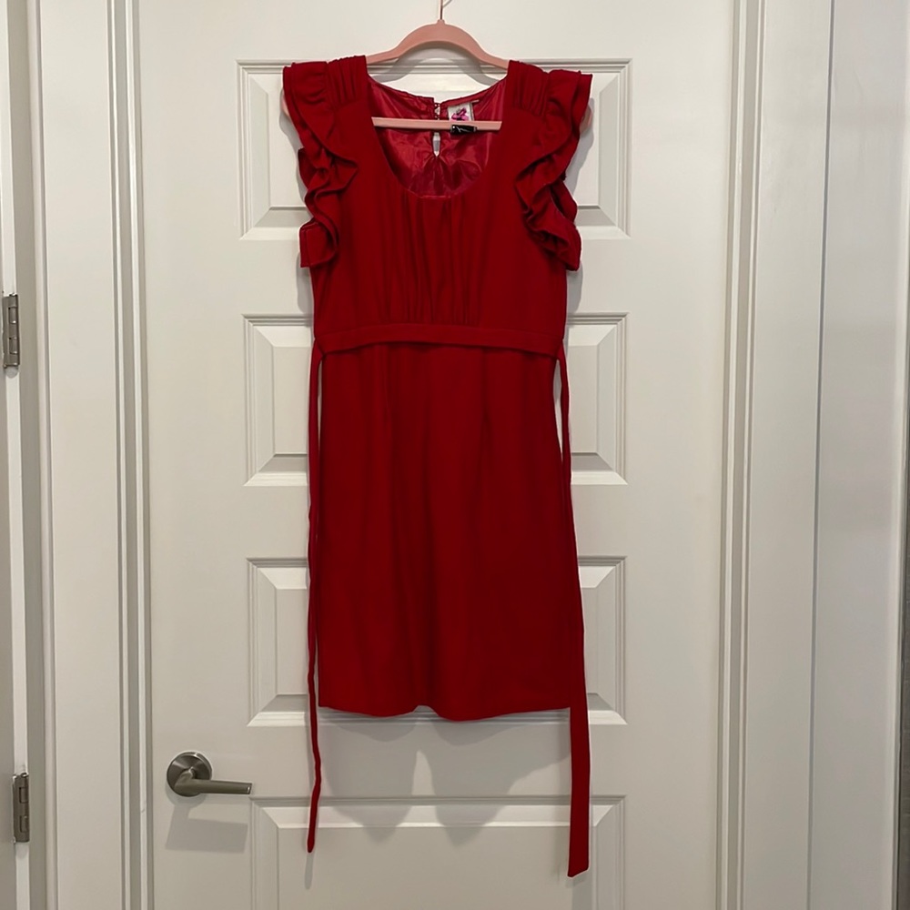 Vintage Freelance Red Dress